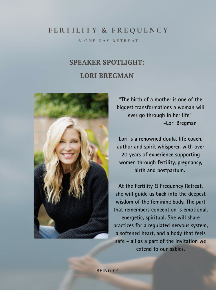 
                  
                    Fertility & Frequency Retreat: A Day to Call In Your Baby
                  
                