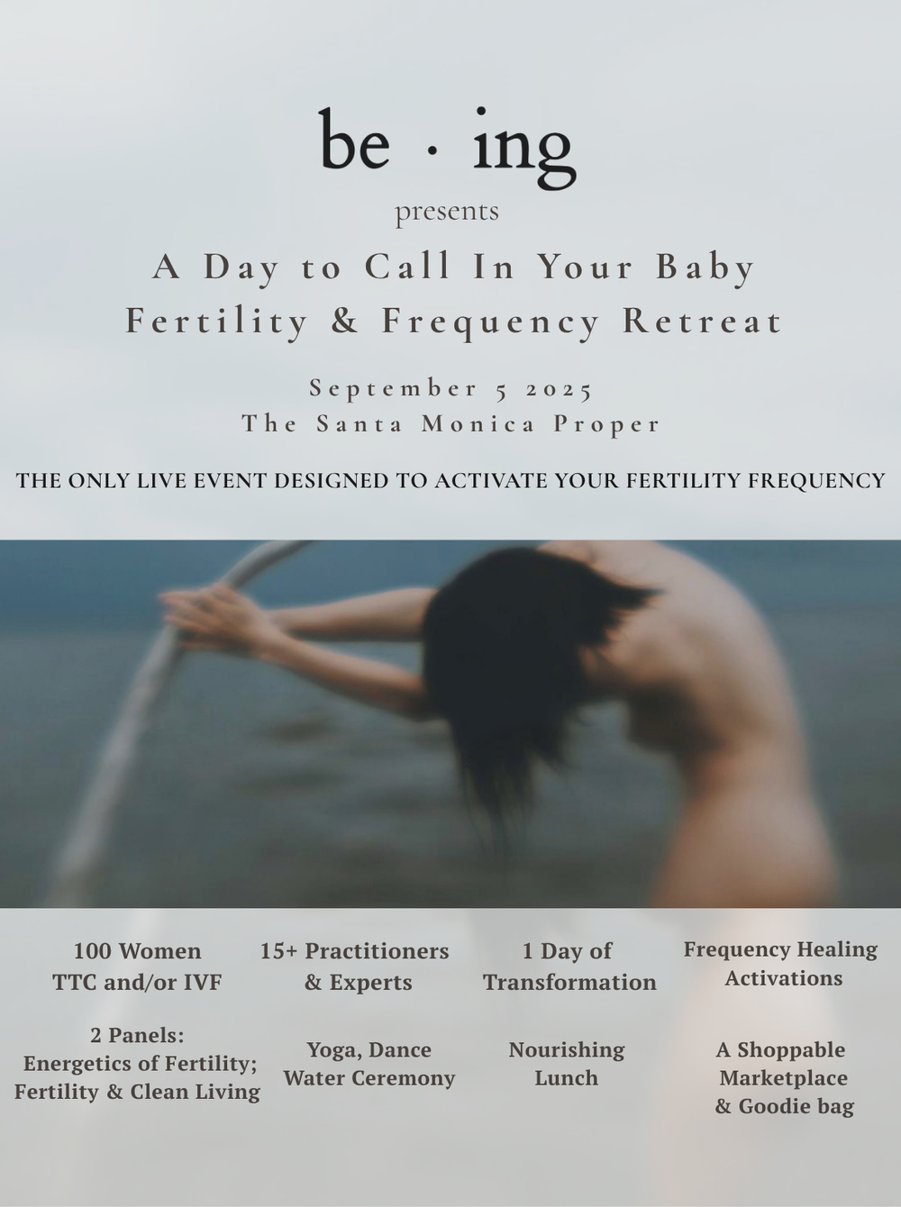 Fertility & Frequency Retreat: A Day to Call In Your Baby